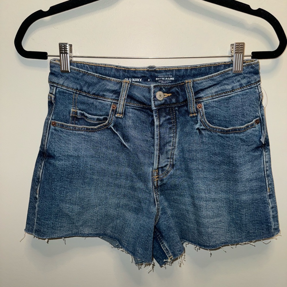Old Navy Higher Hi-rise Button Fly Shorts